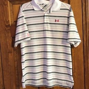 Under Armour Striped Polo